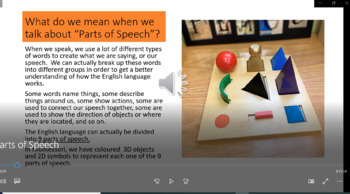 Preview of Parts of Speech Lesson Bundle- The Noun Family
