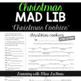 Parts of Speech Mad Libs - Christmas Cookies