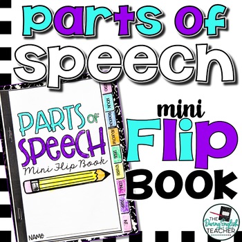 Preview of Parts of Speech Mini Flip Book
