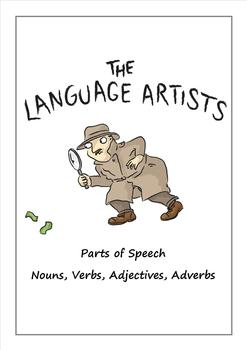 Preview of Parts of Speech:  Nouns, Verbs, Adjectives, Adverbs