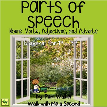Preview of Parts of Speech | Nouns, Verbs, Adjectives, and Adverbs