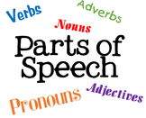 Parts of Speech Packet