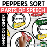 Parts of Speech Center: Parts of Speech Peppers