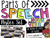 Parts of Speech Poster Set