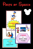 Parts of Speech Posters - Mickey and Friends