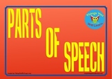 Parts of Speech Posters (Red)
