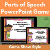 Parts of Speech PowerPoint Game: Nouns, Verbs, Adjectives, Adverbs, and Pronouns