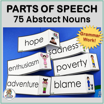 Preview of Phoneme Blending and Segmenting - Abstract Nouns Go Beyond What We Can See!