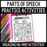 Parts of Speech Practice Activities
