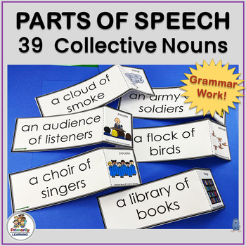 Preview of Phoneme Blending and Segmenting Collective Nouns - Explore Groups of Nouns