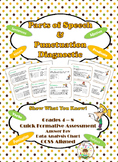 Parts of Speech & Punctuation Diagnostic