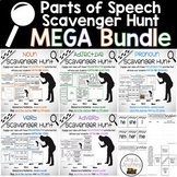 Parts of Speech Scavenger Hunt BUNDLE