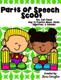 Parts of Speech Scoot for Nouns, Verbs, Adjectives, and Adverbs