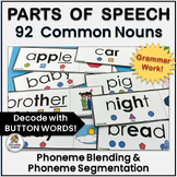 Parts of Speech - Spell & Read 92 Common Nouns aligns w th