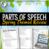 Parts of Speech - Spring Themed - PRINT & DIGITAL