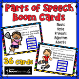 Parts of Speech Task Cards: BOOM Cards (Level 1)