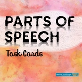 Parts of Speech Task Cards -- For Review or Just For Fun! {CCSS}