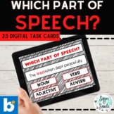 Parts of Speech Task Cards- Nouns, Verbs, Adjectives, & Ad