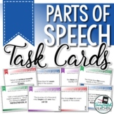 Parts of Speech Task Cards for Secondary ELA (80 Task Cards)