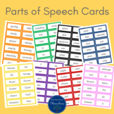 Parts of Speech Word Cards