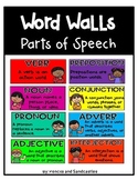 Parts of Speech Word Wall