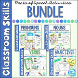 Parts of Speech Worksheets & Activities with Nouns, Verbs 