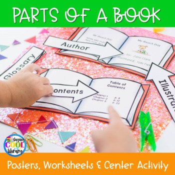 Preview of Parts of a Book Activities  