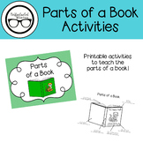 Parts of a Book Activities