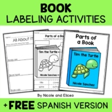Parts of a Book Activities + FREE Spanish