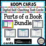 Parts of a Book Bundle - Boom Cards Interactive Task Cards