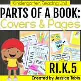 Parts of a Book Kindergarten Reading Nonfiction Lessons - 