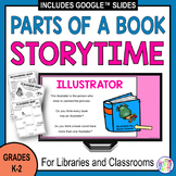 Parts of a Book Library Lesson -- Library Skills -- Storyt