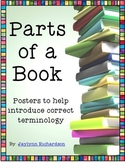 Parts of a Book Posters