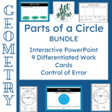 Parts of a Circle Bundle - PWP + 9 Differentiated Work car