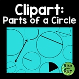 Parts of a Circle Clipart for Commercial Use