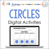 Parts of a Circle Digital Activities