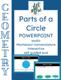 Parts of a Circle PowerPoint - Montessori Resource - Inter