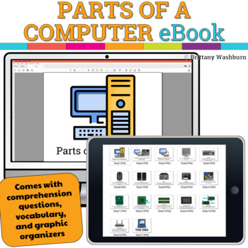 Preview of Parts of a Computer Booklet