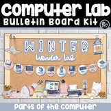 Parts of a Computer Bulletin Board Kit Winter Computer Lab Decor