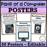 Parts of a Computer Posters - Technology and STEM Classroo