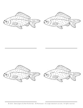 Parts of a Fish - Montessori 3 part cards by CK Montessori | TPT