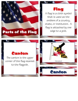 Preview of Parts of a Flag