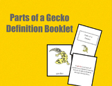 Parts of a Gecko Booklet • Nomenclature Cards • Digital Mo