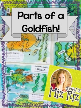 Preview of Parts of a Goldfish- Printable Labels!