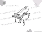 Parts of a Grand Piano