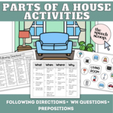 Parts of a House Activities THE SPEECH SCOOP