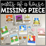 Parts of a House Missing Pieces Task Box | Task Boxes for 
