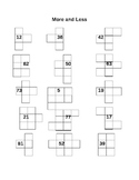 Parts of a Hundred Chart Worksheet