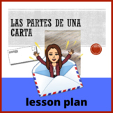 Las partes de una carta Lesson Plan