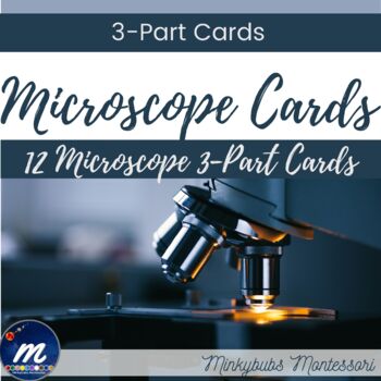 Preview of Parts of a Microscope 3 Part Cards